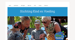 Desktop Screenshot of kind-en-voeding.nl